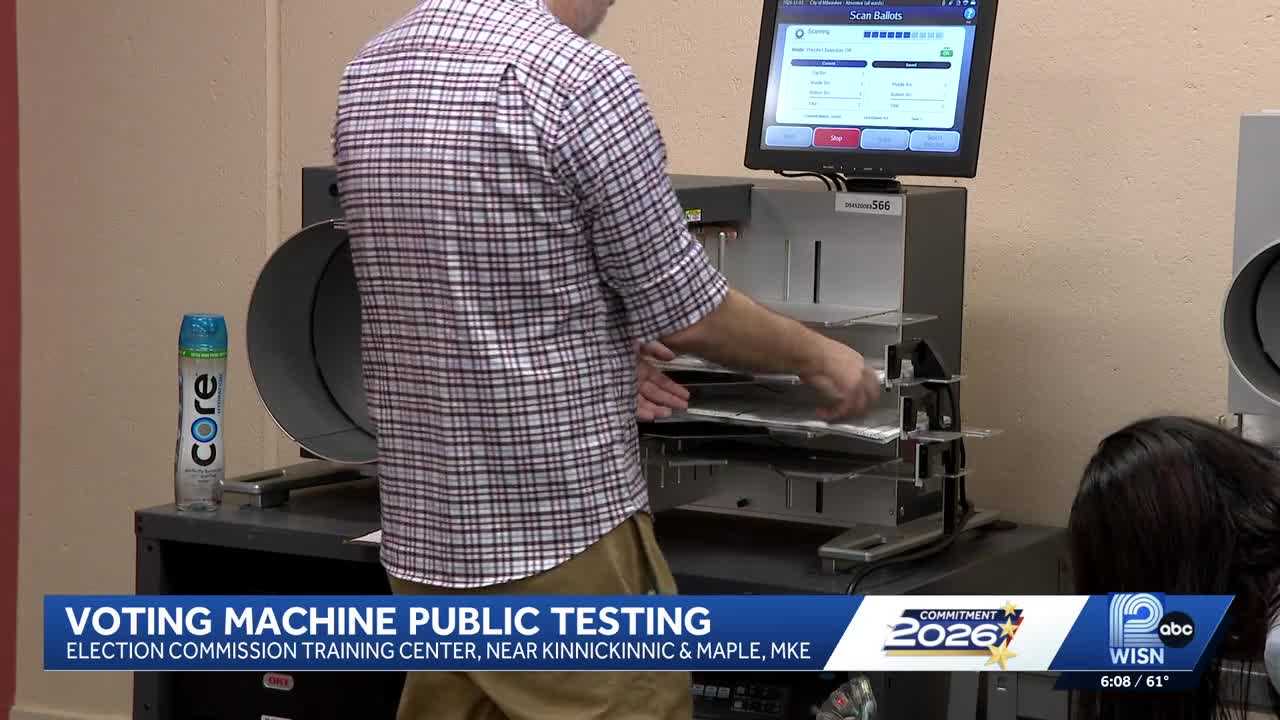 Milwaukee election officials test voting machines to prevent errors ahead of general election — WISN 12 Milwaukee, McKinney Community news