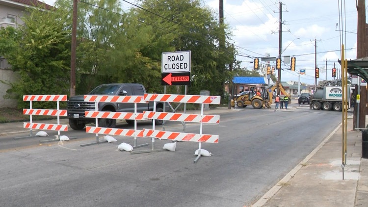 San Antonio water main project brings months of closures to East Hildebrand — KENS 5 (San Antonio), McKinney Community news