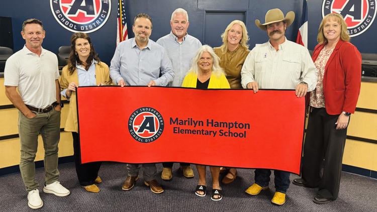 Aubrey ISD names new elementary school after beloved retired janitor — WFAA (Dallas-Fort Worth), McKinney Schools news