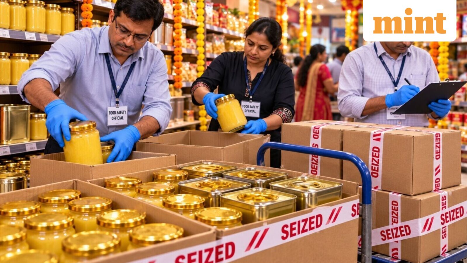 Delhi food safety ghee raid: Over 322 kg of ghee seized from stores; here's what was found, what you should be aware of — Mint India, McKinney Business news